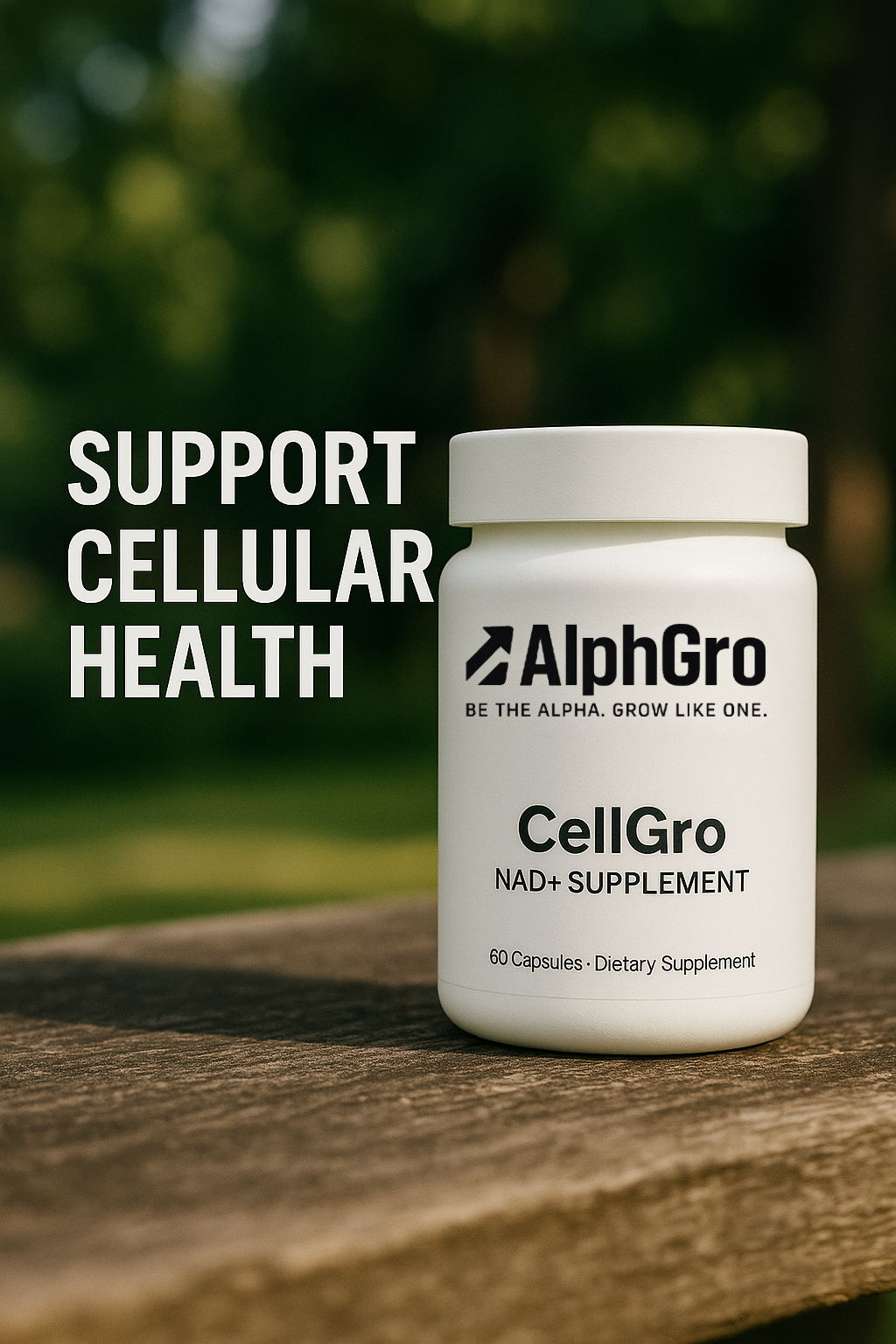AlphGro - CellGro NAD+ Supplement